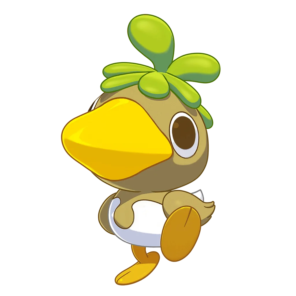 Caotouya (草头鸭) - Roco Kingdom: World Grass spirit image, skills and evolution