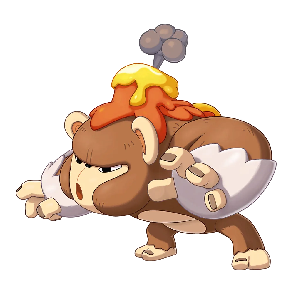 Chireyuan (炽热猿) - Roco Kingdom: World Fire spirit image, skills and evolution