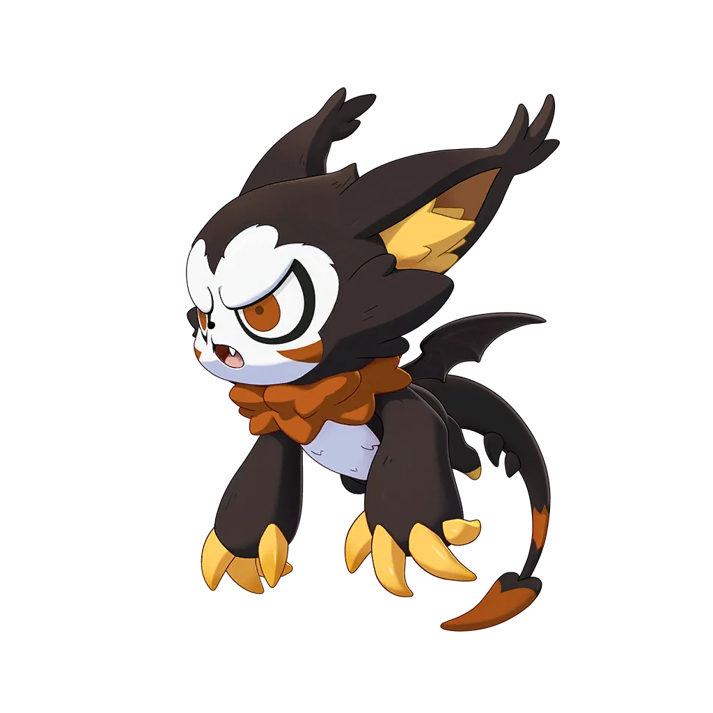 Dingdingemo (叮叮恶魔) - Roco Kingdom: World Dark / Flying spirit image, skills and evolution