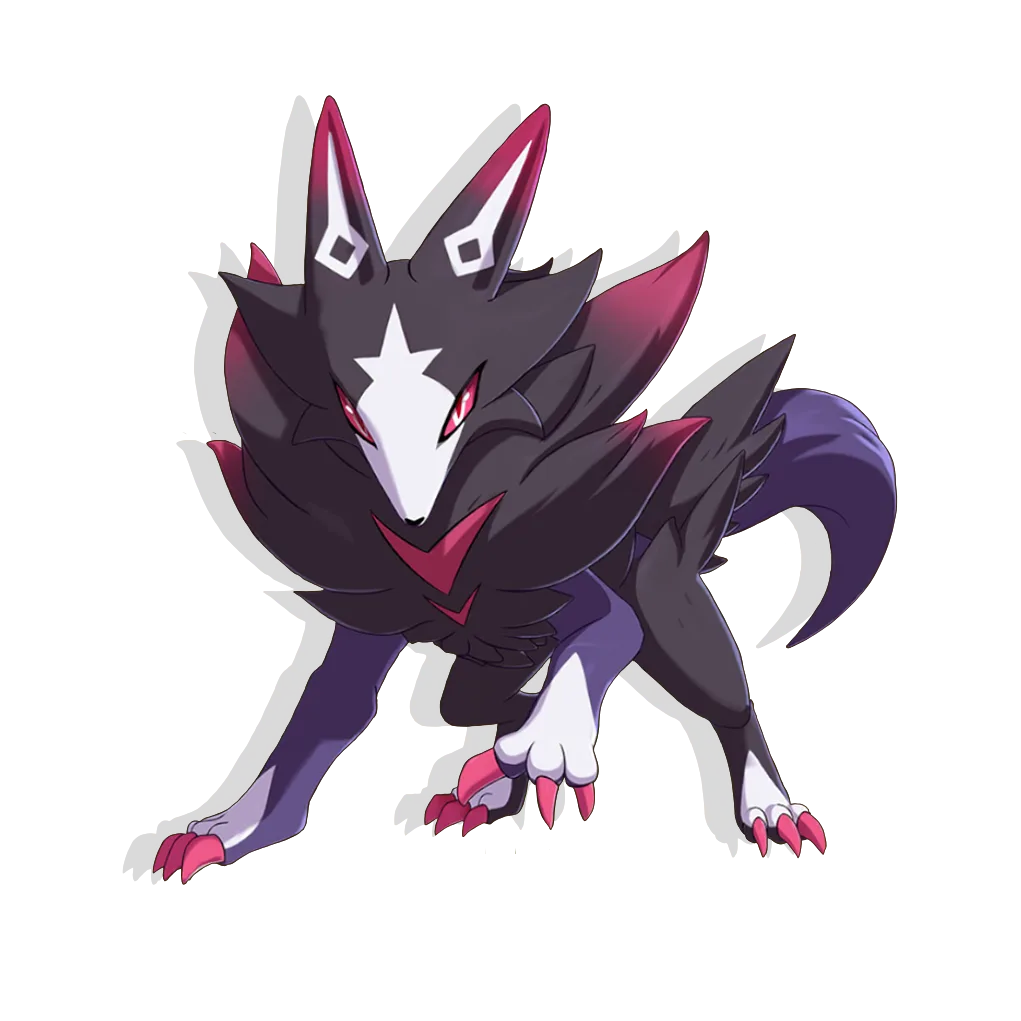 Emolang (恶魔狼) - Roco Kingdom: World Dark spirit image, skills and evolution