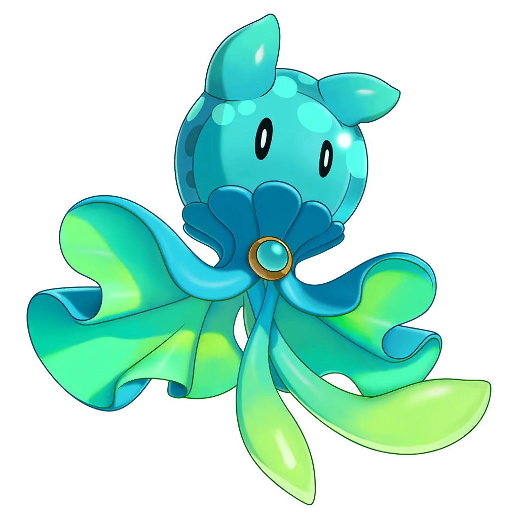 Feicuishuimu (翡翠水母) - Roco Kingdom: World Water / Poison spirit image, skills and evolution