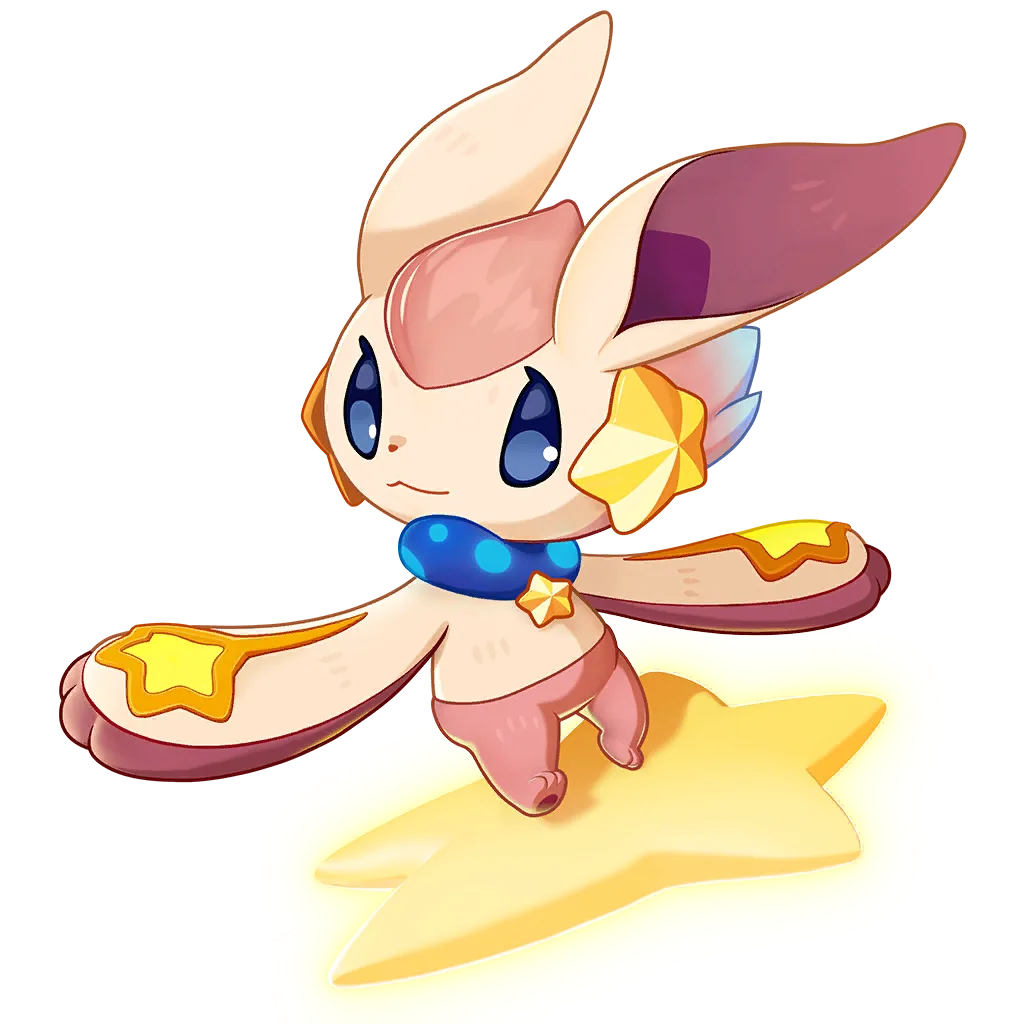 Fenxingzai (粉星仔) - Roco Kingdom: World Psychic spirit image, skills and evolution