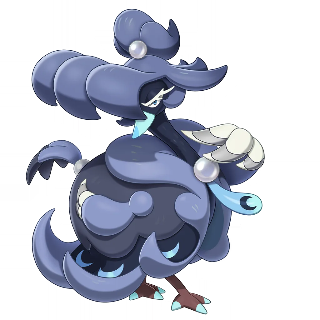 Heiyufuren (黑羽夫人) - Roco Kingdom: World Flying / Water spirit image, skills and evolution