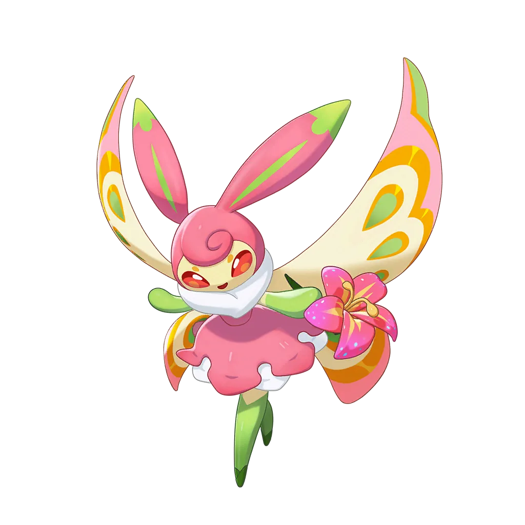 Huayidie (花衣蝶) - Roco Kingdom: World Grass / Bug spirit image, skills and evolution