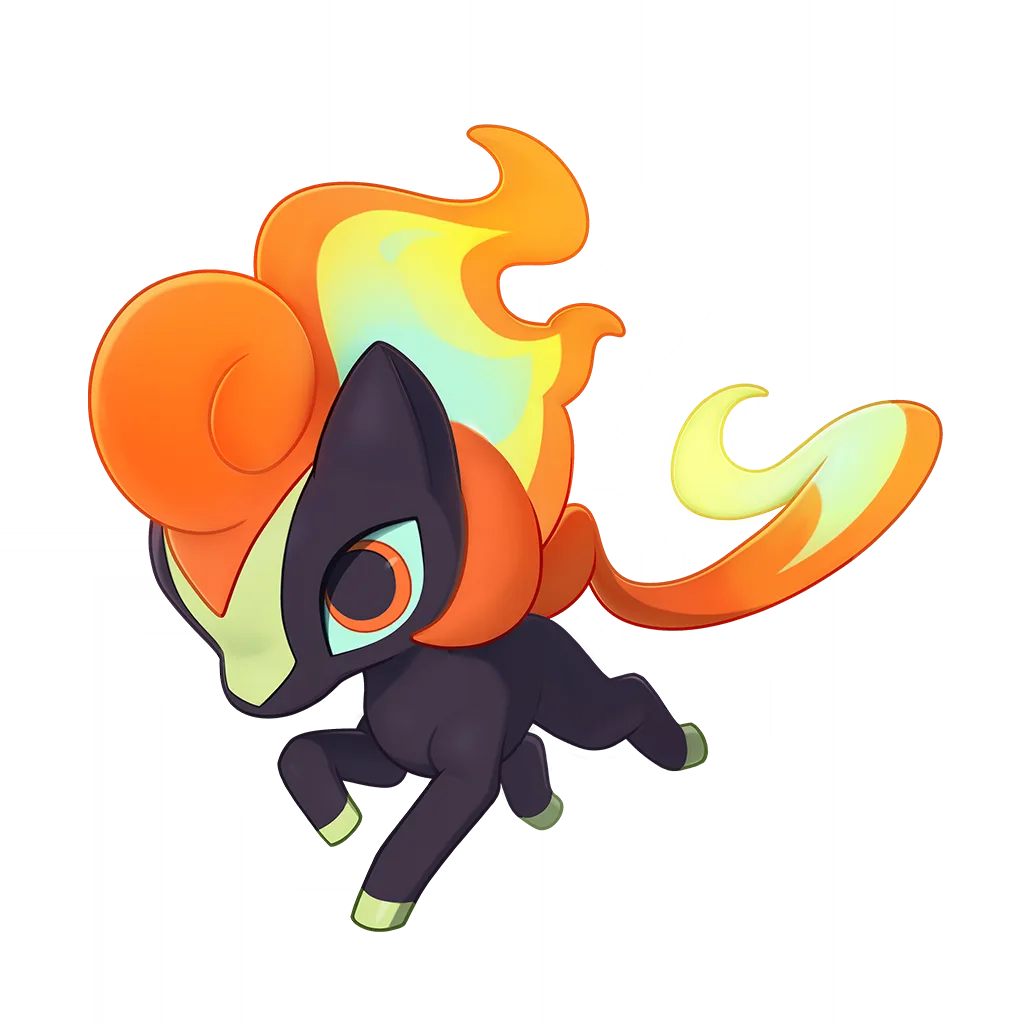 Huohongwei (火红尾) - Roco Kingdom: World Fire spirit image, skills and evolution