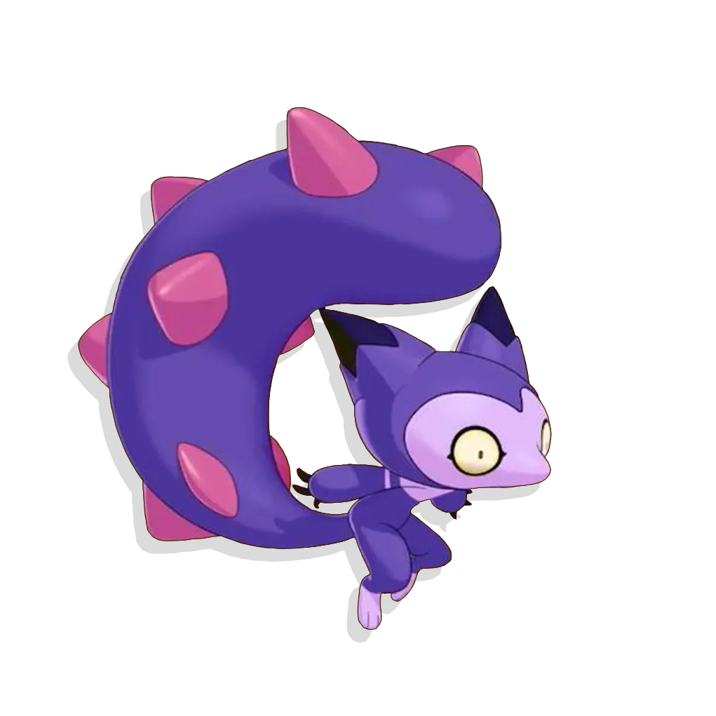 Huyouli (忽幽狸) - Roco Kingdom: World Ghost / Poison spirit image, skills and evolution
