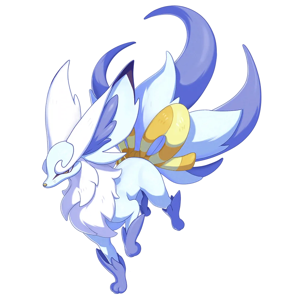 Jianzuihuxian (尖嘴狐仙) - Roco Kingdom: World Fire / Ice spirit image, skills and evolution