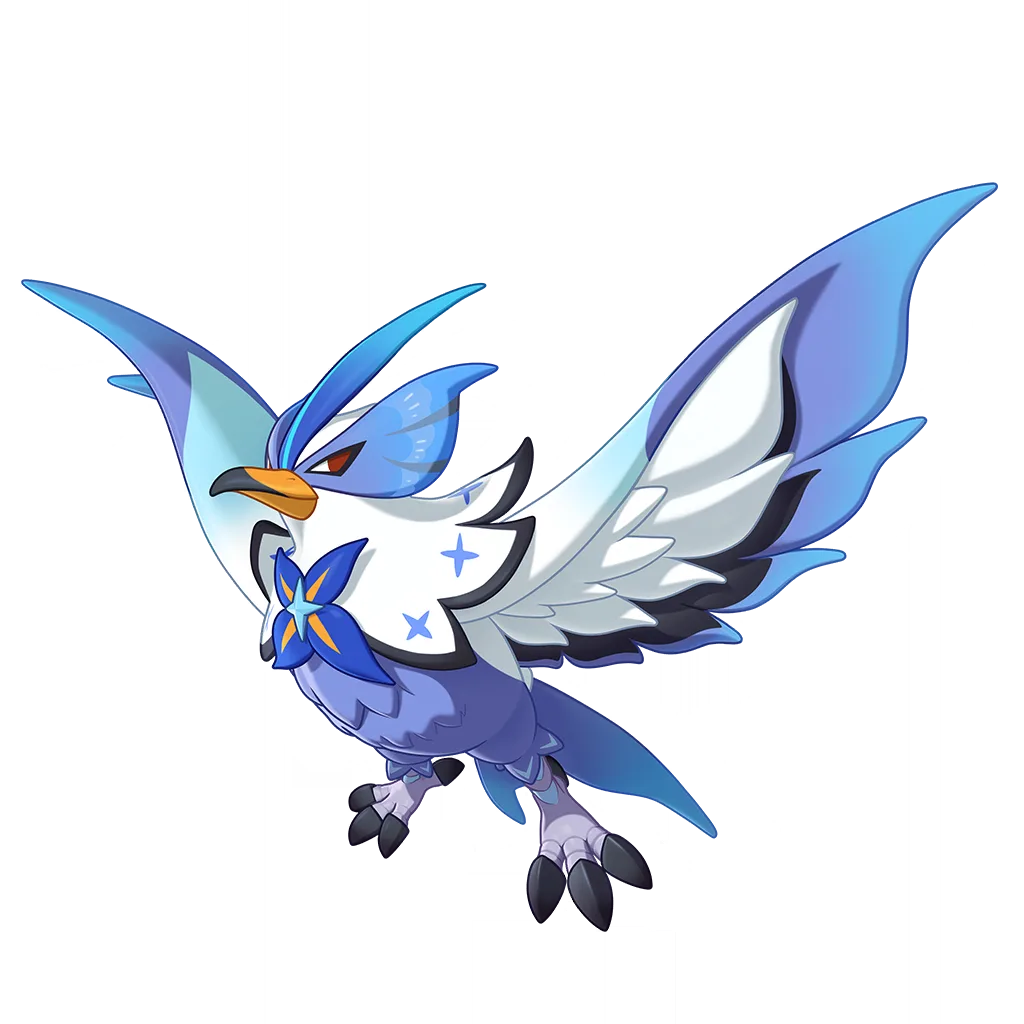 Shuangyilingzhu (霜翼领主) - Roco Kingdom: World Flying spirit image, skills and evolution