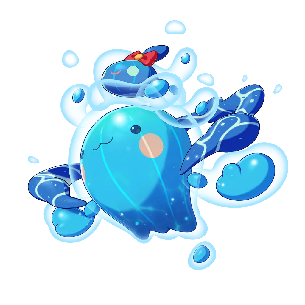 Shuiling (水灵) - Roco Kingdom: World Water spirit image, skills and evolution