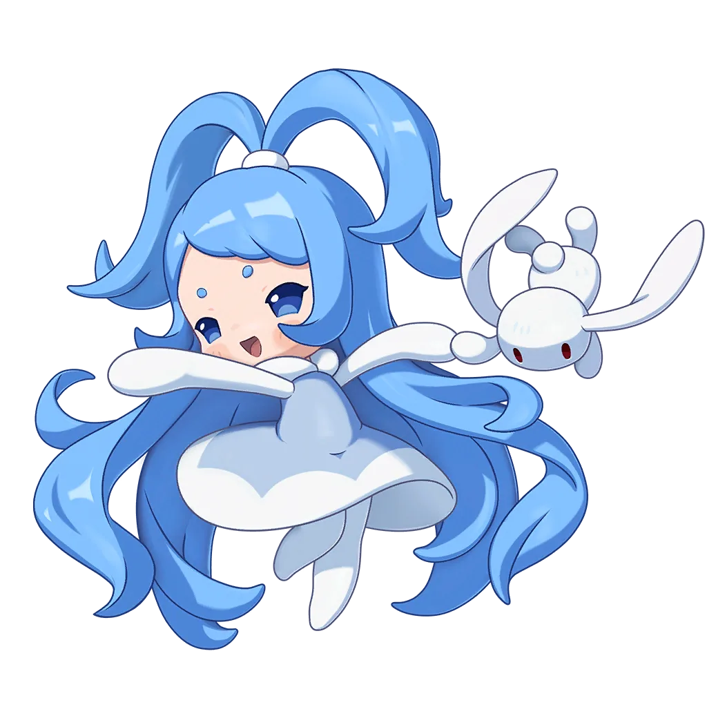 Xueyingwawa (雪影娃娃) - Roco Kingdom: World Ice / Fairy spirit image, skills and evolution