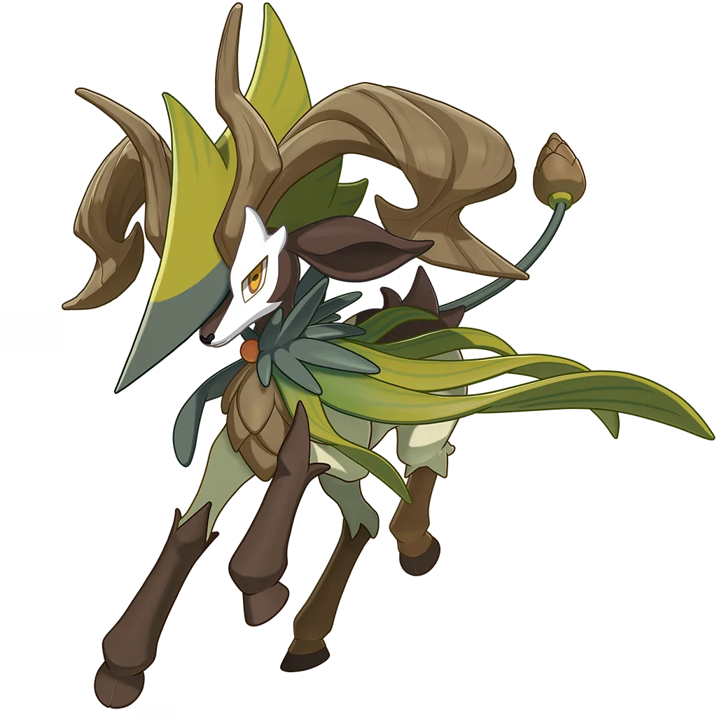 Zhenyexunlin (针叶巡林) - Roco Kingdom: World Grass / Fighting spirit image, skills and evolution